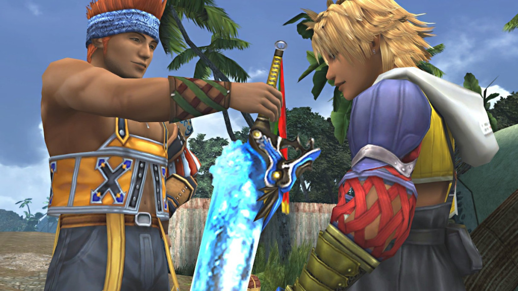 Tidus and Wakka from Final Fantasy X