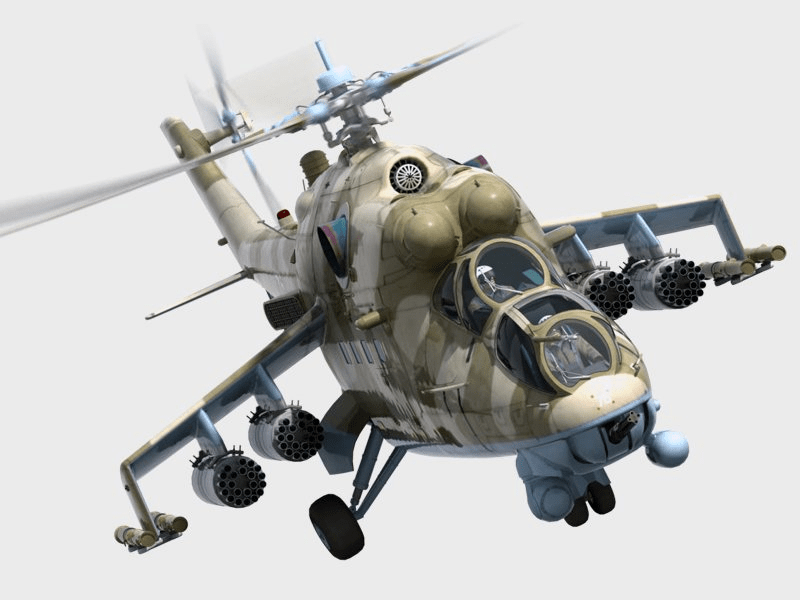 a Hind MI24