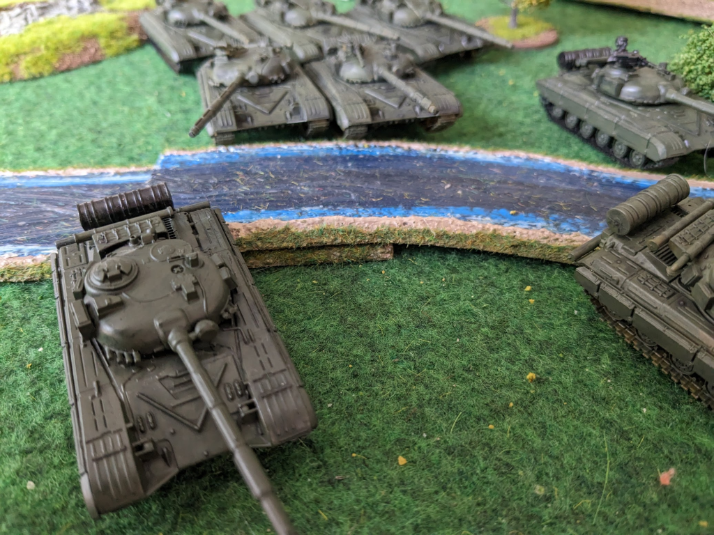 Team Yankee models, T72 tanks to be precise!