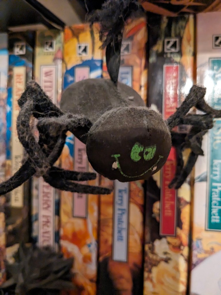 Sammy the Spider, a plush spider keychain!